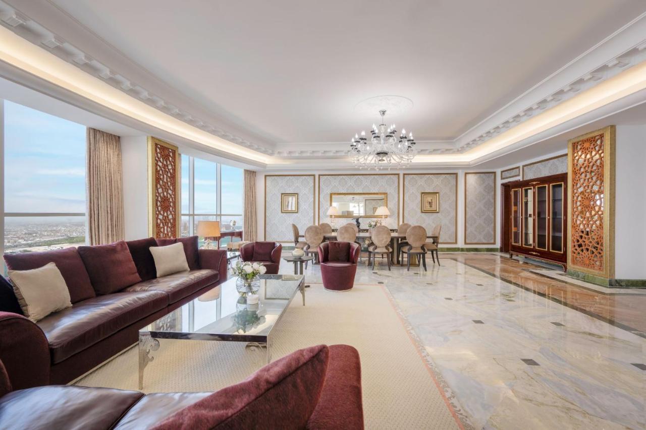 Dusit Hotel & Suites - Ντόχα Εξωτερικό φωτογραφία A 3D rendering of a living room